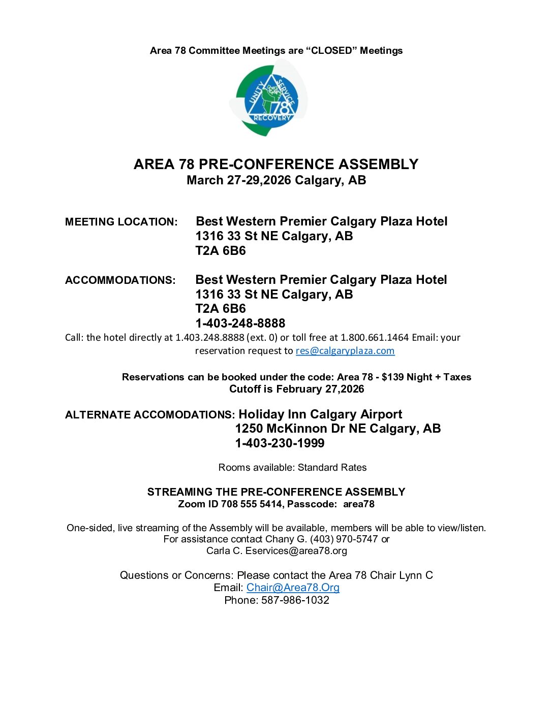 Area 78 Spring Assembly poster